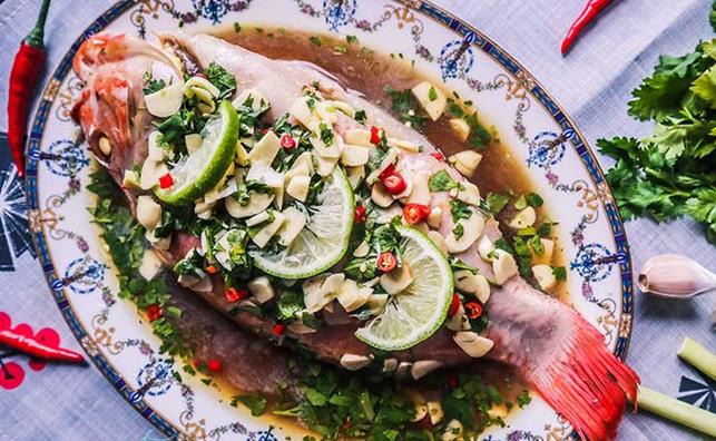 Thai Steamed Fish 