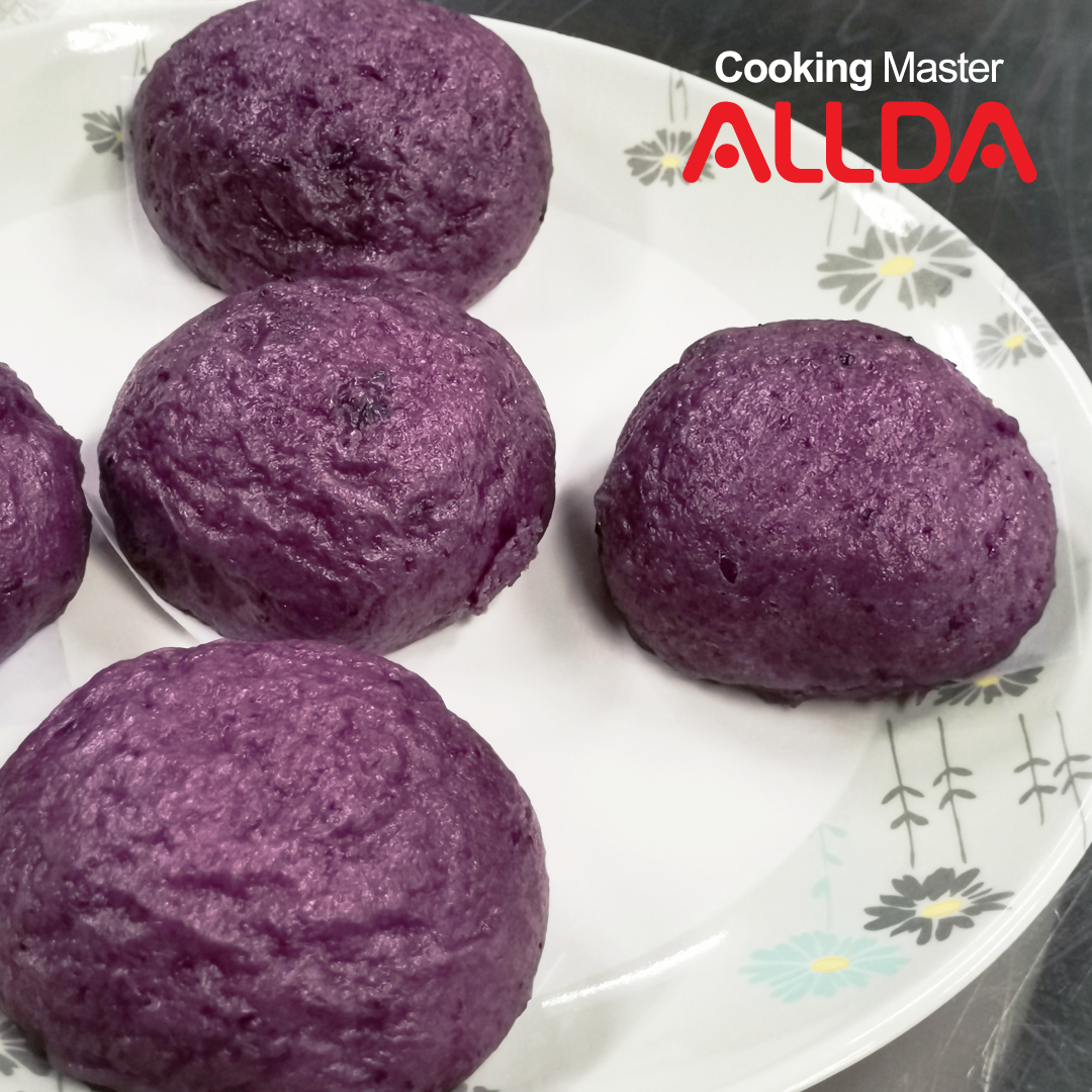 Purple Sweet Potato Mantou