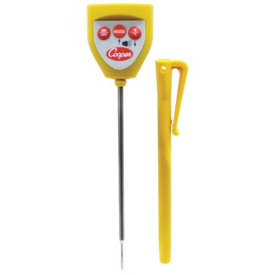 Cooper-Atkins DPP800W MAX Digital Thermometer with Long Probe, Long Probe  Thermometer (Waterproof Thermometer, Auto Shutoff, Temperature