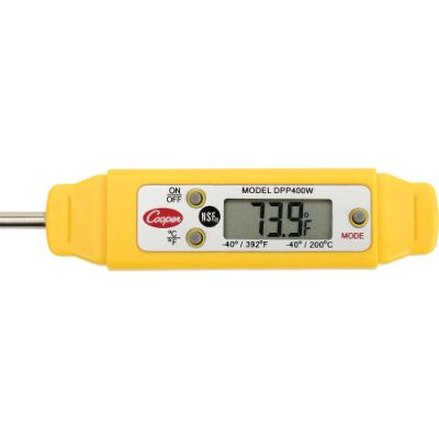 Cooper-Atkins DPP800W MAX 4 Waterproof Digital Pocket Probe / Dishwasher  Thermometer