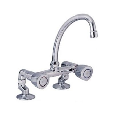 DOE Pillar-mounted Sink Mixer - St Moritz Handle DE 12 ST MORITZ