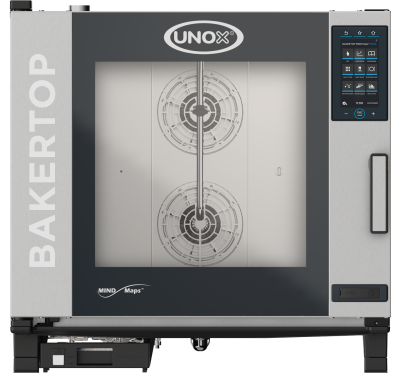UNOX BAKERTOP Mind Maps 6 Trays 600X400 Plus Gas Combi Oven XEBC-06EU-GPRM