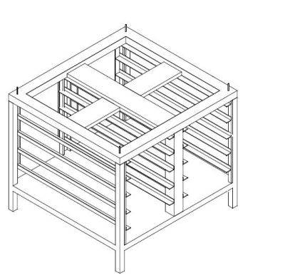 COMBI OVEN STAND