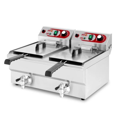 REDOR TABLE TOP ELECTRIC DEEP FRYER 10L X 2 RD-EF-102V