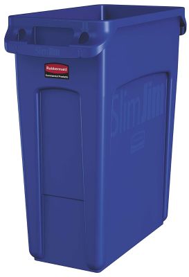 RUBBERMAID Vented Slim Jim® 16Gallon