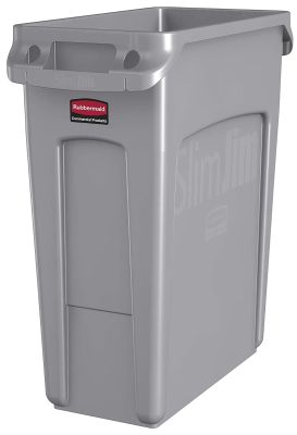 RUBBERMAID Vented Slim Jim® 16Gallon