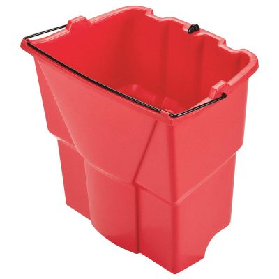 RUBBERMAID WaveBrake® 18qt Dirty Water Bucket (Red) 2064907