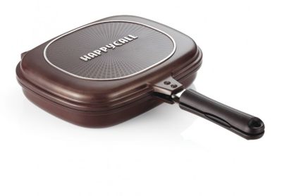 Happycall Diamond Die Cast Double Pan Jumbo-Brown 3002-0038