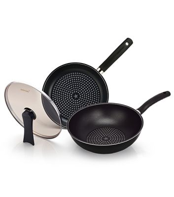 HAPPYCALL Diamond Solar / Comfort 3-pc Cookware Set 3900-0120