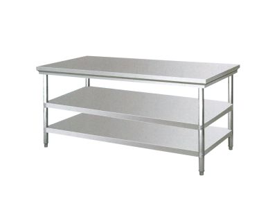 FRESH WORKTABLE W/2 TIER UNDERSHELF (0.8 MM) FWT2100-2