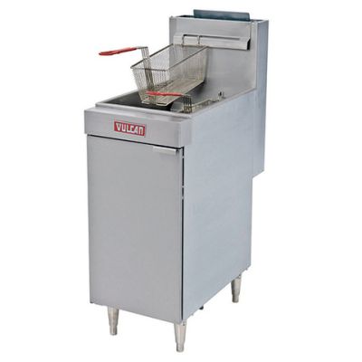 VULCAN 21.3-25L Floor Standing Single Tank Gas Fryer LG400