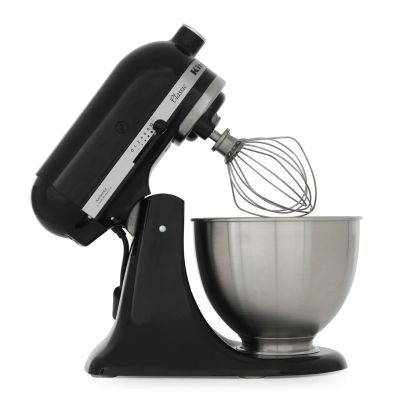 KITCHENAID 4.3L Classic Tilt Head Stand Mixer (Matt Black) 5K45SSBBM