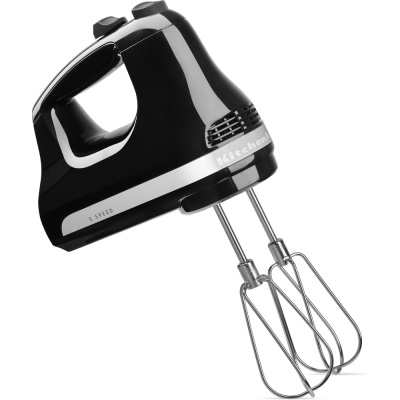 KITCHENAID 5 Speed Hand Mixer (Onyx Black) 5KHM5110BOB