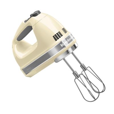 KITCHENAID 9 Speed Hand Mixer (Almond Cream) 5KHM9212BAC