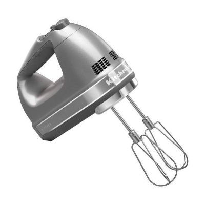 KITCHENAID 9 Speed Hand Mixer (Contour Silver) 5KHM9212BCU