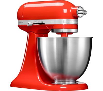 KITCHENAID 3.3L Artisan Mini Tilt Head Stand Mixer (Hot Sauce) 5KSM3311XBHT