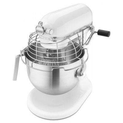 KITCHENAID 6.9L Bowl-Lift Stand Mixer (White) 5KSM7990XBWH