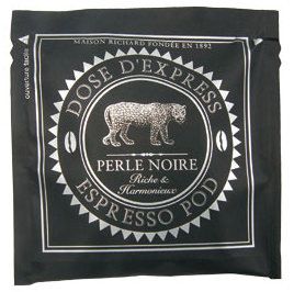 Cafes Richard Espresso Pods PERLE NOIRE (Box of 25 pods)