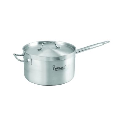 QWARE 2816 8.5LTR SANDWICH BOTTOM SAUCEPAN CHN-PAN-042