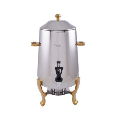 QWARE C12 12LT COFFEE URN GOLD PLATED HANDLE CHN-POT-071