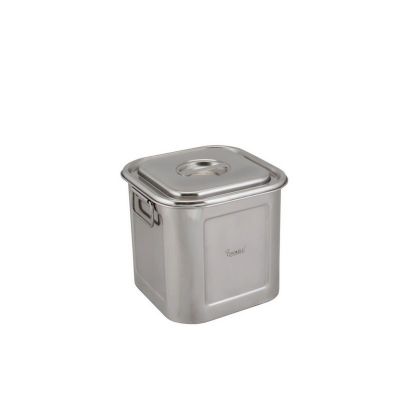 QWARE 105406 S/S SQUARE BAIN MARIE(HANDLE) 8L CHN-POT-150