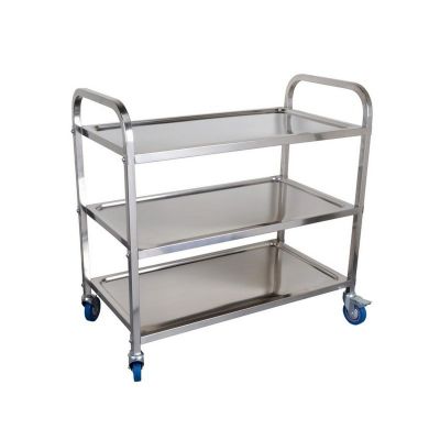 3-BT (BIG) S/S THREE TIER TROLLEY CHN-TROLLY-006