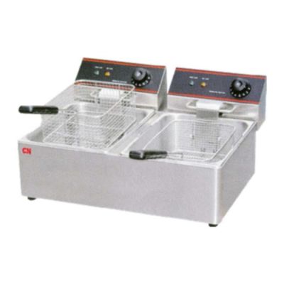 CN Counter Top Electric Fryer - Double Tank CN-EF6L2