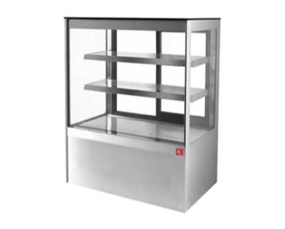 CN 3 Tier Floor Standing Cake Showcase - 3 FT (Stainless Steel Base) CN-RCS900-3L-S.HO08-S