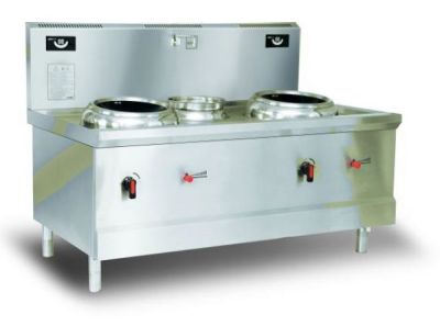 ECO KITCHEN Commercial Induction Chinese wok Station (Double) ND-A0W-L16*2DL