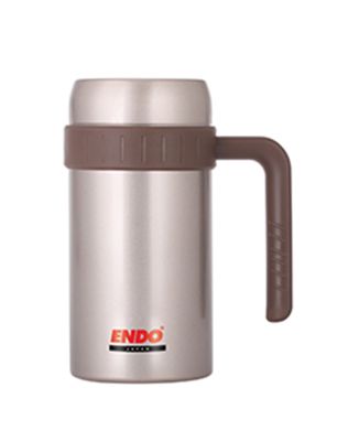 ENDO 500ML Desk Mug + Tea Strainer CX-3002 (Champagne Gold)