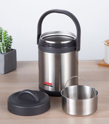 ENDO 2L Double Stainless Steel Vacuum Insulated Thermal Food Jar CX-4013