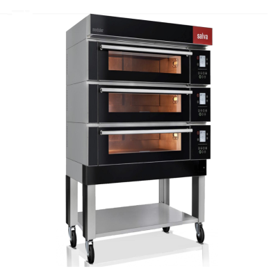 SALVA Modular Electric Deck Oven (3 Deck 6 Trays) EM3006