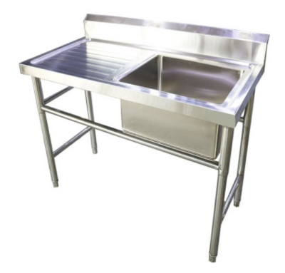 FRESH SINGLE BOWL SINK TABLE (RIGHT) FST1200-1R