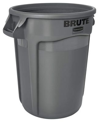 RUBBERMAID Vented Brute® Container 32Gallon