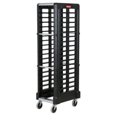 RUBBERMAID 18 Slot End Loader Rack (Full Size Insert Pans) FG331700BLA