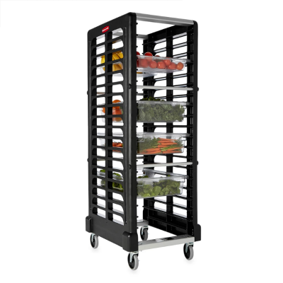 RUBBERMAID 18 Slot End Loader (Food Boxes and Sheet Pans) FG332000BLA