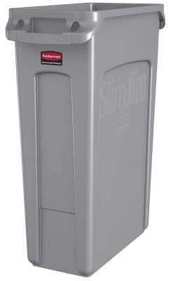 RUBBERMAID Vented Slim Jim® 23Gallon