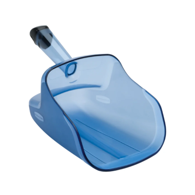 RUBBERMAID Ergosafe Ice Scoop with Hand Guard FG9F5000TBLUE