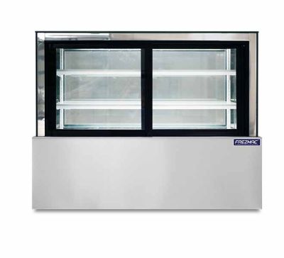 FREZMAC FRONT SLIDING DOOR CAKE SHOWCASE - SQUARE TYPE FMC-150SS-X