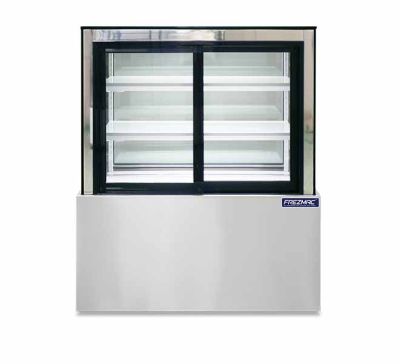 FREZMAC FRONT SLIDING DOOR CAKE SHOWCASE - SQUARE TYPE FMC-90SS-X