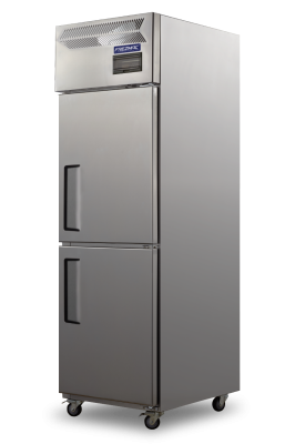 FREZMAC SS 2 HALF DOOR UPRIGHT FREEZER FMH-2DUF