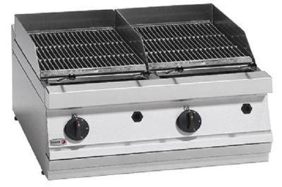 FAGOR Gas Countertop Carcoal Griller with Two Grids BG7-10 