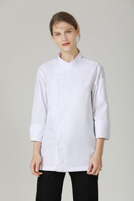 GREENCHEF Thyme White Chef Jacket (Long Sleeve) CWL8004PC