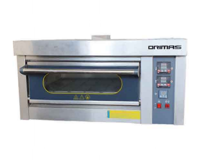 ORIMAS Industrial Stainless Steel Gas Oven 1 Deck GR-1M