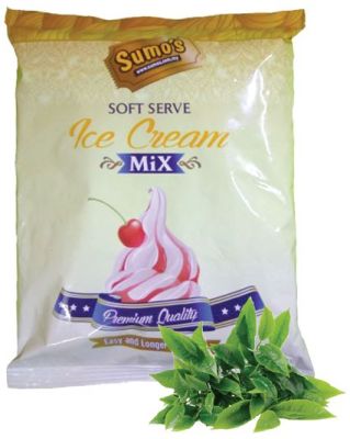 SUMOS PREMIUM S/S ICE CREAM MIX GREEN TEA 1.5KG (12PKT/CTN) IMGT1.5(12)