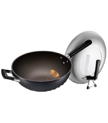 ASD	32cm TORNADO ELITE I.H. DIE CAST SKILLET WOK-3G	HP2332TEIH-3G