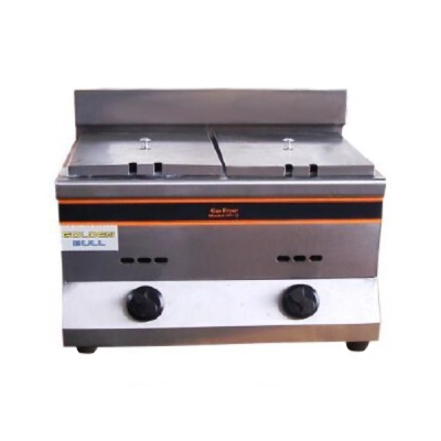 Golden Bull Double Tank Gas Fryer 2x5.5L (Counter Top) HY-72