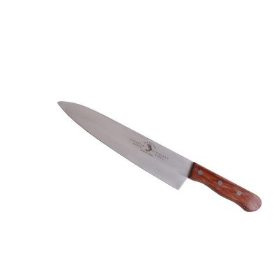 HAKKOH 9025 9&quot; JAPAN WOODEN HANDLE BEEF KNIFE JPN-BKNIFE-012