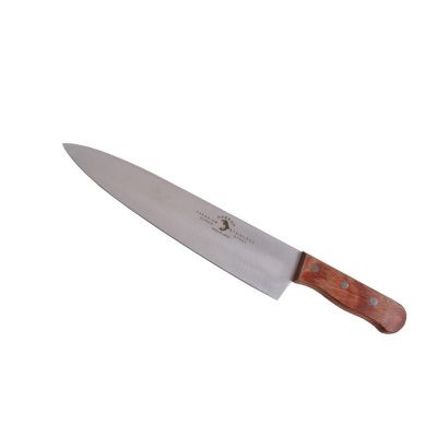 HAKKOH 9025 10&quot; JAPAN WOODEN HANDLE BEEF KNIFE JPN-BKNIFE-013