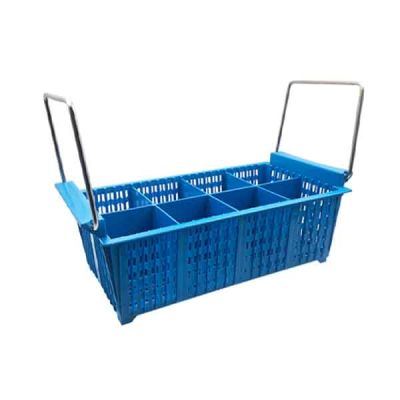 JIWINS 8-COMPARTMENT CUTLERY BASKET WITH HANDLE JW-8BH